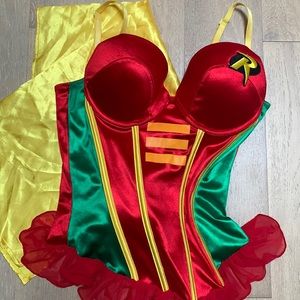 Sexy Robin Costume Corset